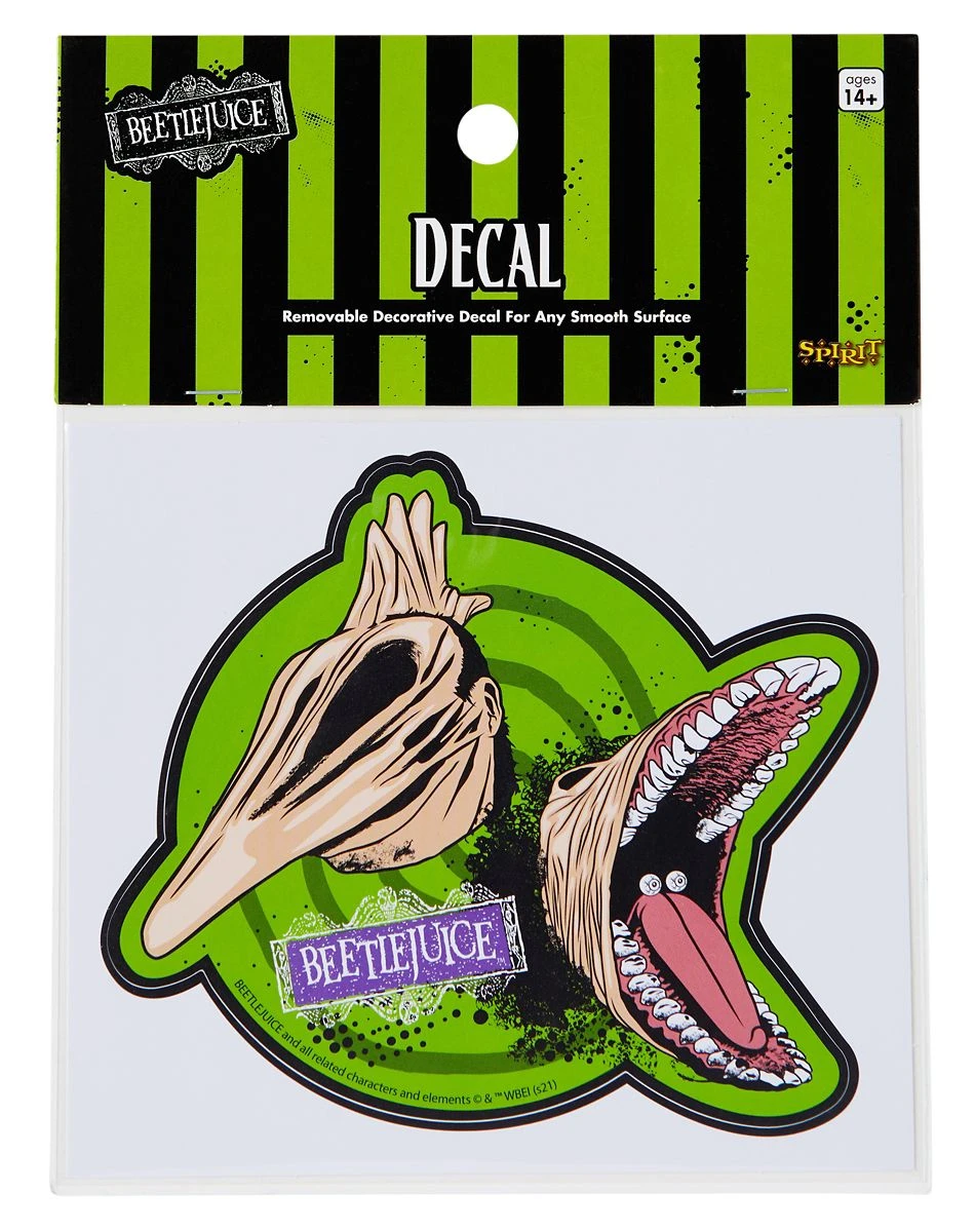 Spirit Halloween Adam and Barbara Maitland Decal - Beetlejuice 4 Spirit Halloween Adam and Barbara Maitland Decal - Beetlejuice - Image 2