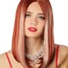 Spirit Halloween Copper and Blonde Midlength Wig 1 Spirit Halloween Copper and Blonde Midlength Wig -MELONHALLOW Sales 01519735 a