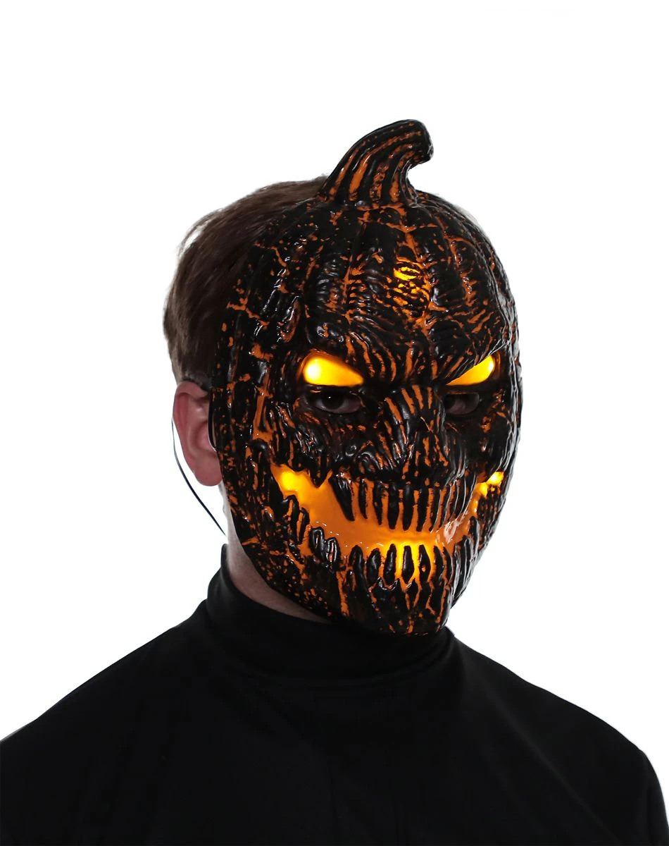Spirit Halloween Kids Light-Up Pumpkin Half Mask 5 Spirit Halloween Kids Light-Up Pumpkin Half Mask - Image 3