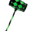 Spirit Halloween Kids Green and Black Scary Clown Hammer -MELONHALLOW Sales 01525260 a
