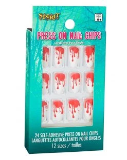 Spirit Halloween Kids Blood Nails -MELONHALLOW Sales 01527670 d