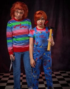 Spirit Halloween Kids Chucky Good Guys Costume Kit -MELONHALLOW Sales 01528512 c