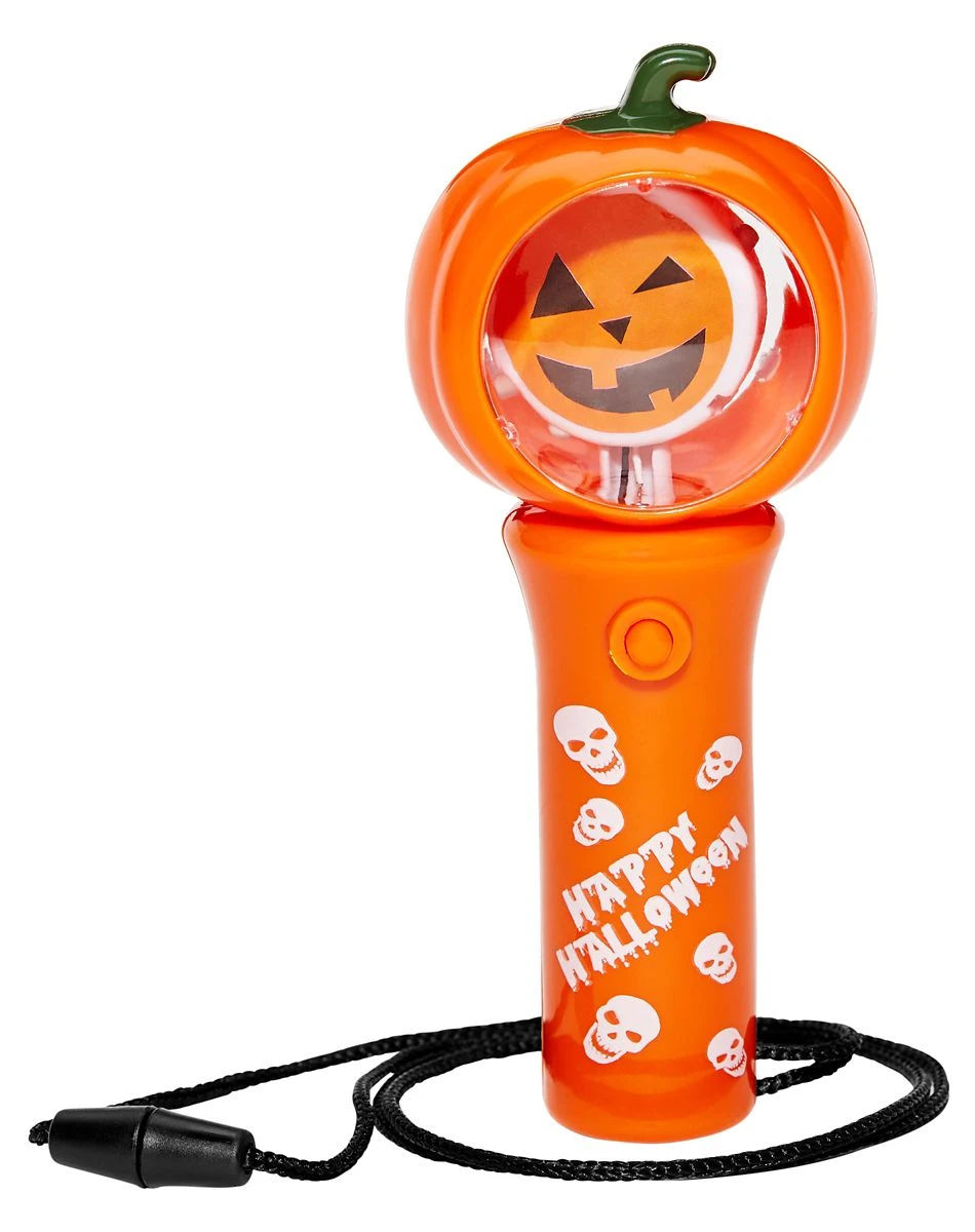 Spirit Halloween Mini Pumpkin Light-Up Spinner 4 Spirit Halloween Mini Pumpkin Light-Up Spinner - Image 2