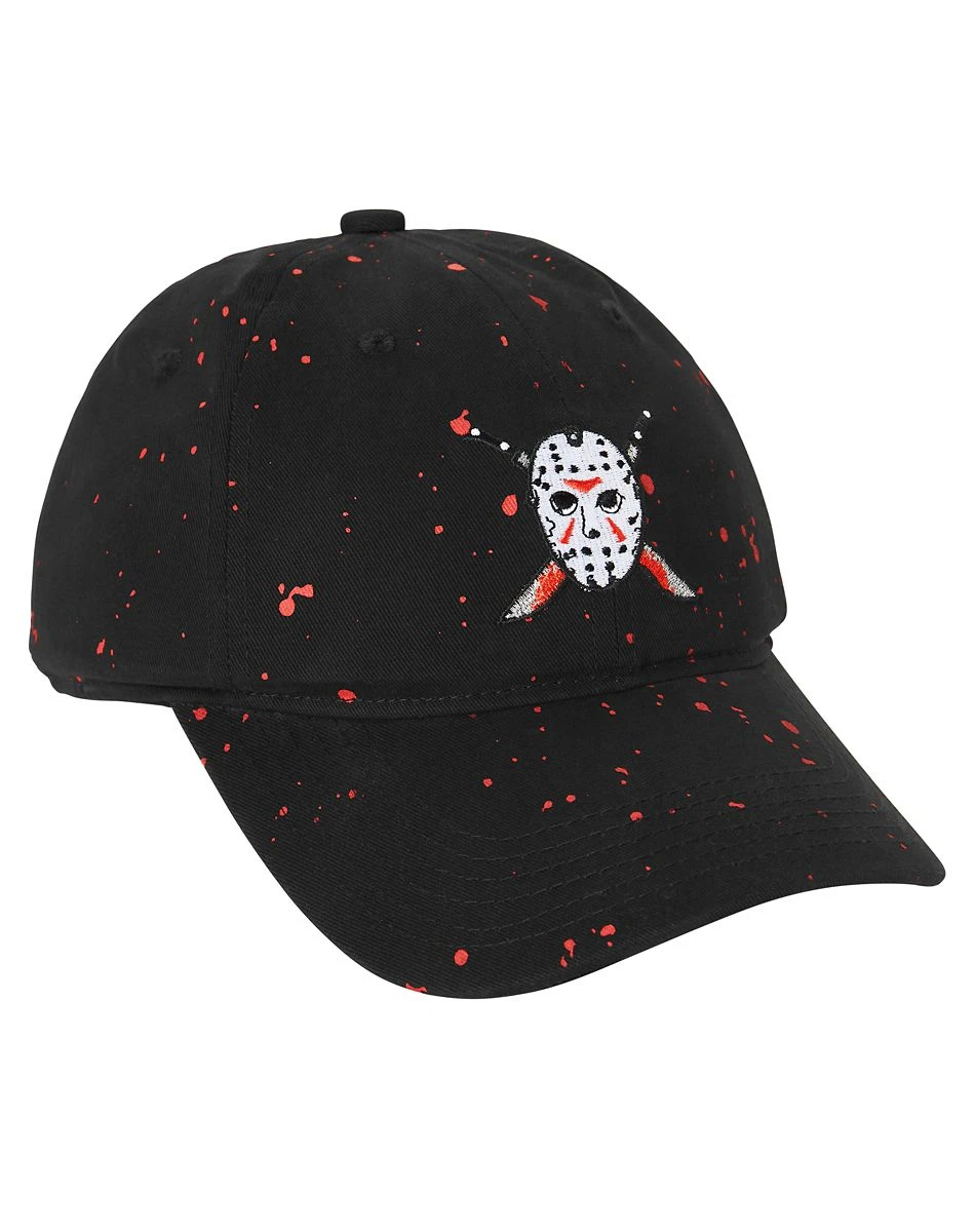 Spirit Halloween Jason Voorhees Dad Hat - Friday the 13th 3 Spirit Halloween Jason Voorhees Dad Hat - Friday the 13th