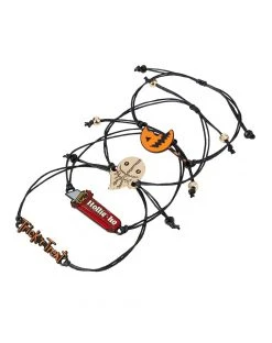 Spirit Halloween Trick 'r Treat Bracelet Set 5 Spirit Halloween Trick 'r Treat Bracelet Set -MELONHALLOW Sales 01530385 b