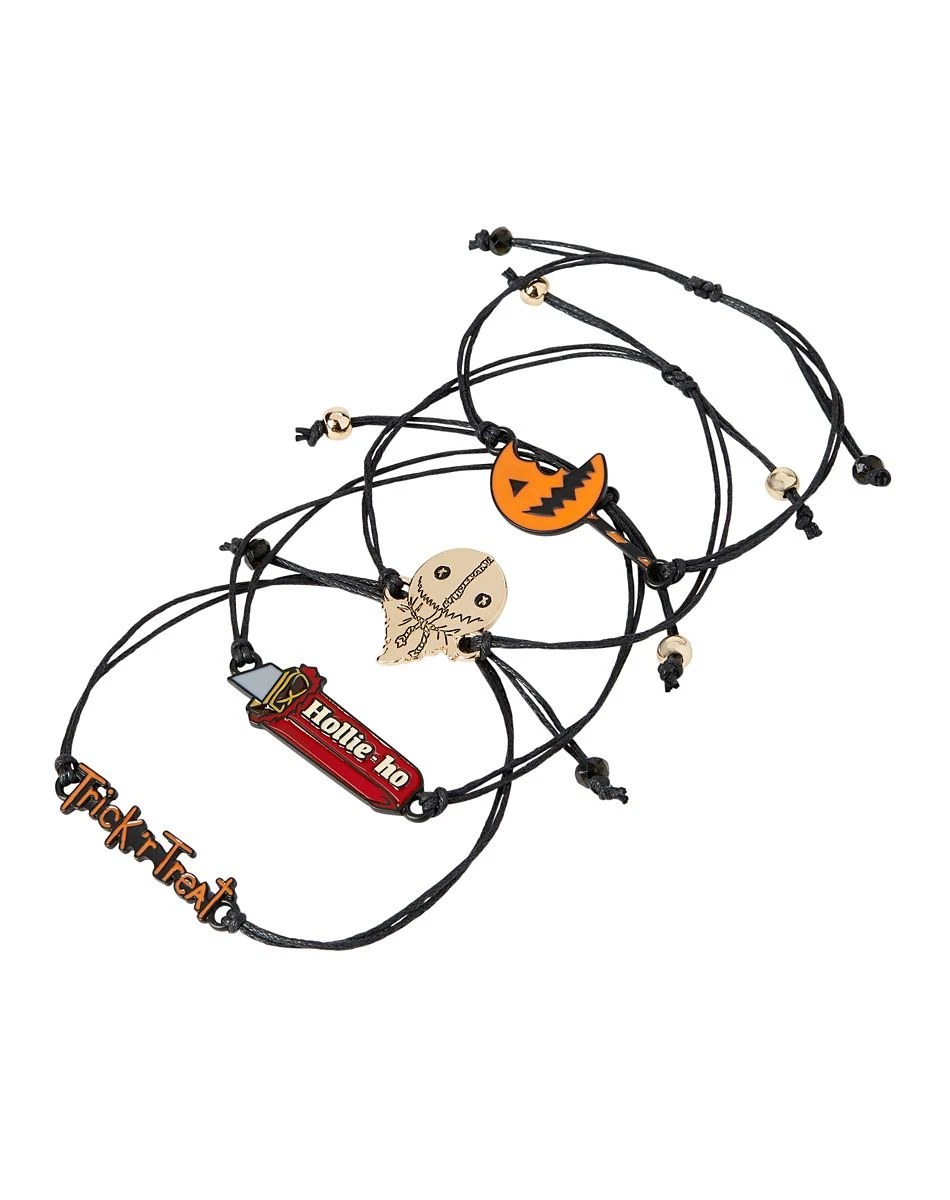 Spirit Halloween Trick 'r Treat Bracelet Set 4 Spirit Halloween Trick 'r Treat Bracelet Set - Image 2