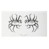 Spirit Halloween Spider Face Decals -MELONHALLOW Sales 01531409 a