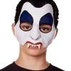 Spirit Halloween Vampire Half Mask - Trick 'r Treat 2 Spirit Halloween Vampire Half Mask - Trick 'r Treat -MELONHALLOW Sales 01531763 a