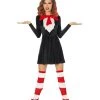 Spirit Halloween Adult Cat in the Hat Dress - Dr. Seuss 1 Spirit Halloween Adult Cat in the Hat Dress - Dr. Seuss -MELONHALLOW Sales 01532423 a