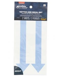Spirit Halloween Avatar The Last Airbender Temporary Tattoos