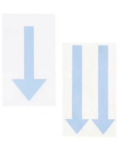 Spirit Halloween Avatar The Last Airbender Temporary Tattoos -MELONHALLOW Sales 01533983 c