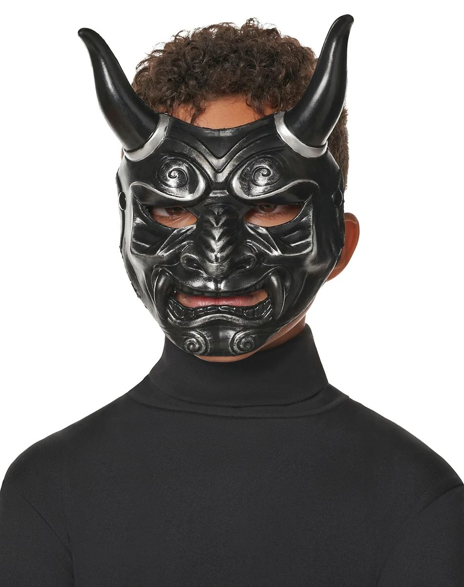 Spirit Halloween Kids Samurai Half Mask 4 Spirit Halloween Kids Samurai Half Mask - Image 2