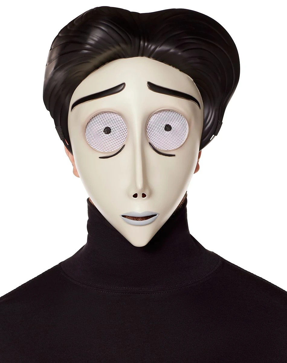 Spirit Halloween Victor Half Mask - Corpse Bride 3 Spirit Halloween Victor Half Mask - Corpse Bride