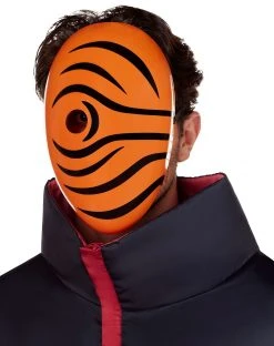 Spirit Halloween Masked Man Half Mask - Naruto Shippuden 5 Spirit Halloween Masked Man Half Mask - Naruto Shippuden -MELONHALLOW Sales 01534932 b
