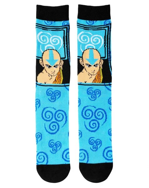 Spirit Halloween Avatar The Last Airbender Crew Socks -MELONHALLOW Sales 01538263 a