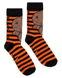 Spirit Halloween Sam Trick 'r Treat Crew Socks