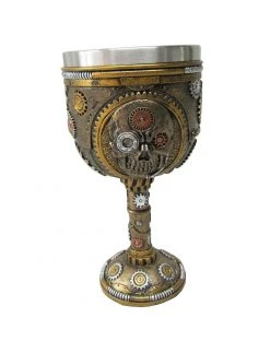Spirit Halloween Steampunk Skull Goblet 8 Spirit Halloween Steampunk Skull Goblet -MELONHALLOW Sales 01541762 c