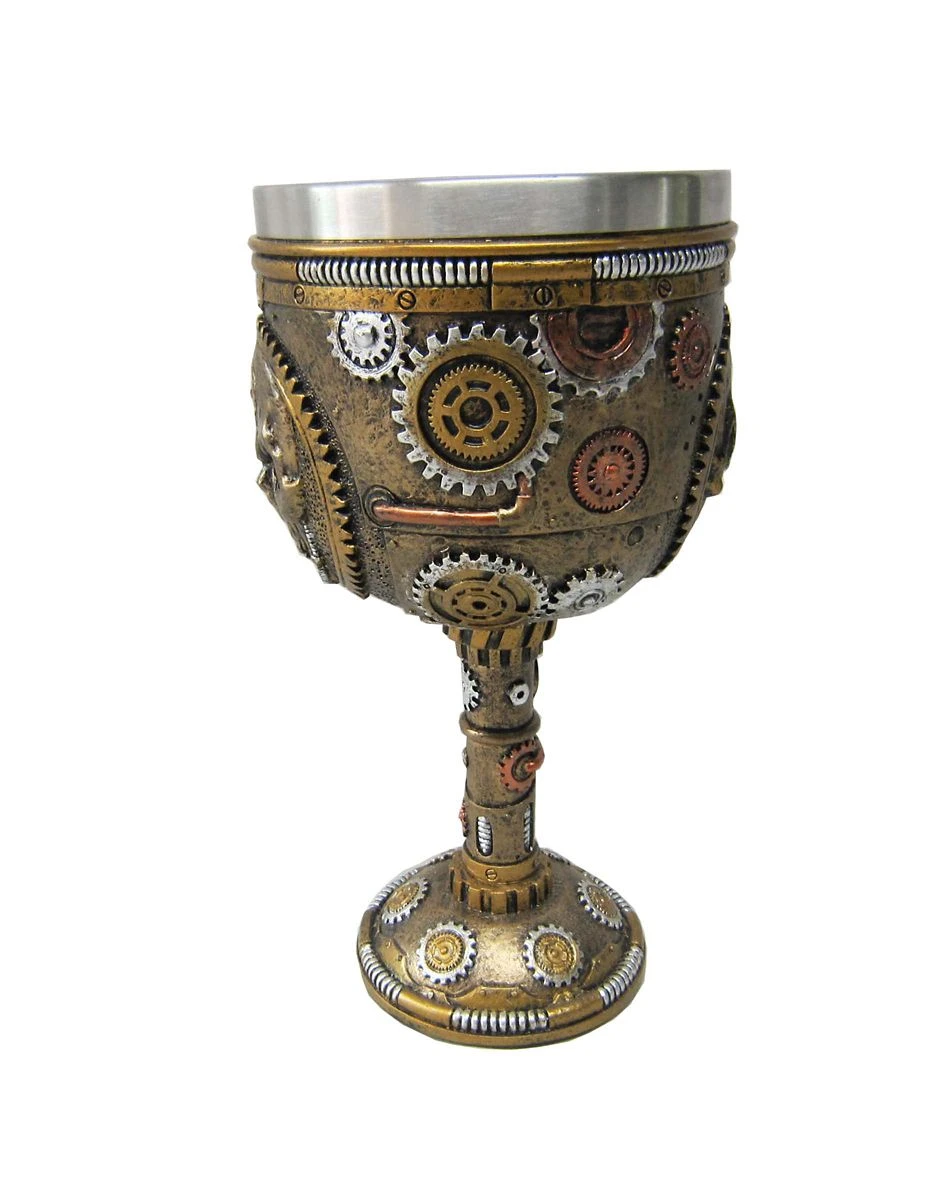 Spirit Halloween Steampunk Skull Goblet 6 Spirit Halloween Steampunk Skull Goblet - Image 4