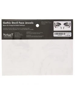 Spirit Halloween Gothic Devil Face Jewels 7 Spirit Halloween Gothic Devil Face Jewels -MELONHALLOW Sales 01541812 c