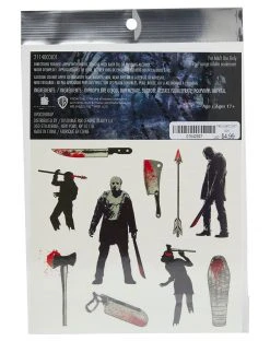 Spirit Halloween Friday the 13th Temporary Tattoos -MELONHALLOW Sales 01542927 c