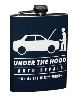 Spirit Halloween Under The Hood Flask