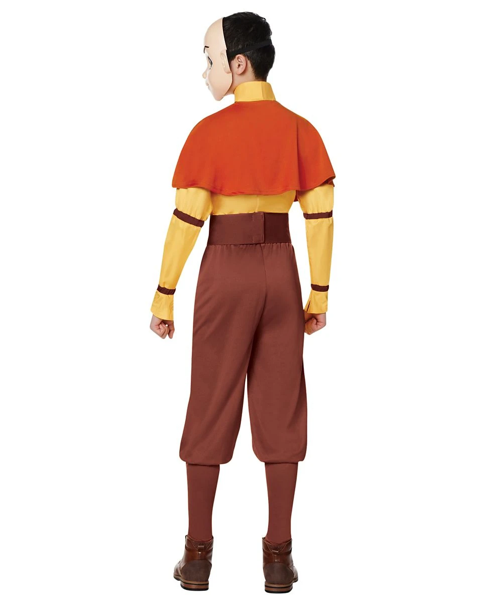 Spirit Halloween Kids Aang Costume - Avatar: The Last Airbender 4 Spirit Halloween Kids Aang Costume - Avatar: The Last Airbender - Image 2
