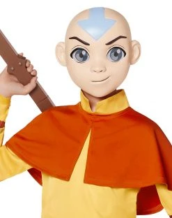 Spirit Halloween Kids Aang Costume - Avatar: The Last Airbender 7 Spirit Halloween Kids Aang Costume - Avatar: The Last Airbender -MELONHALLOW Sales 01545839 c