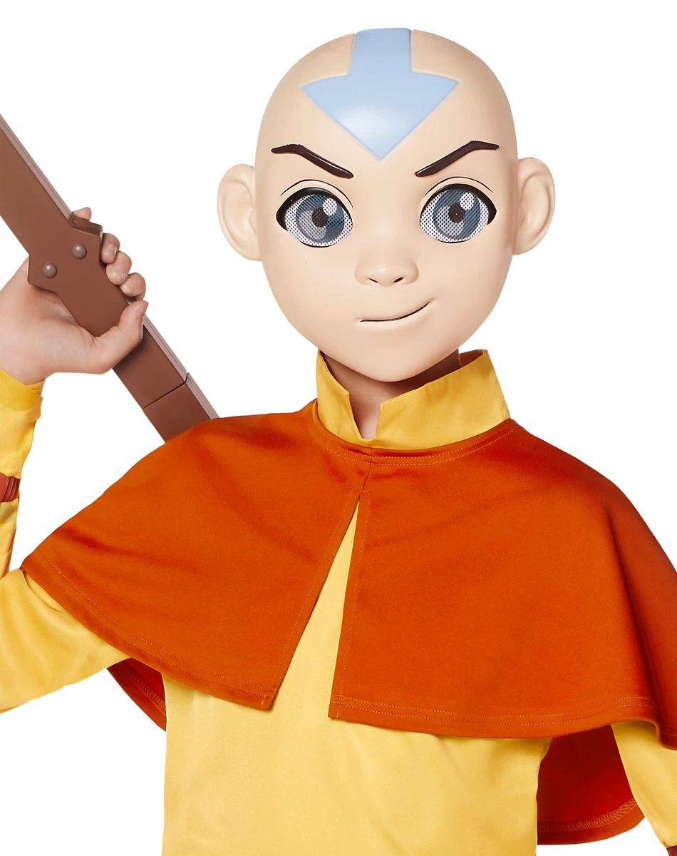 Spirit Halloween Kids Aang Costume - Avatar: The Last Airbender 5 Spirit Halloween Kids Aang Costume - Avatar: The Last Airbender - Image 3