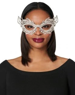 Spirit Halloween Diamond Flame Eye Mask