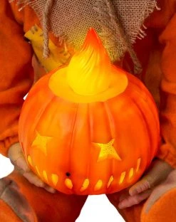 Spirit Halloween Light-Up Sitting Sam Doll - Trick 'r Treat 15 Spirit Halloween Light-Up Sitting Sam Doll - Trick 'r Treat -MELONHALLOW Sales 01547397 g