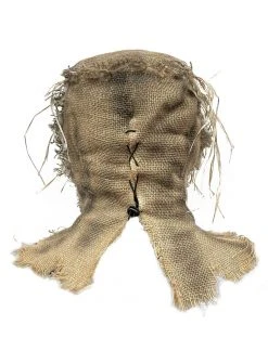 Spirit Halloween Scarecrow Burlap Full Mask 7 Spirit Halloween Scarecrow Burlap Full Mask -MELONHALLOW Sales 01548015 c