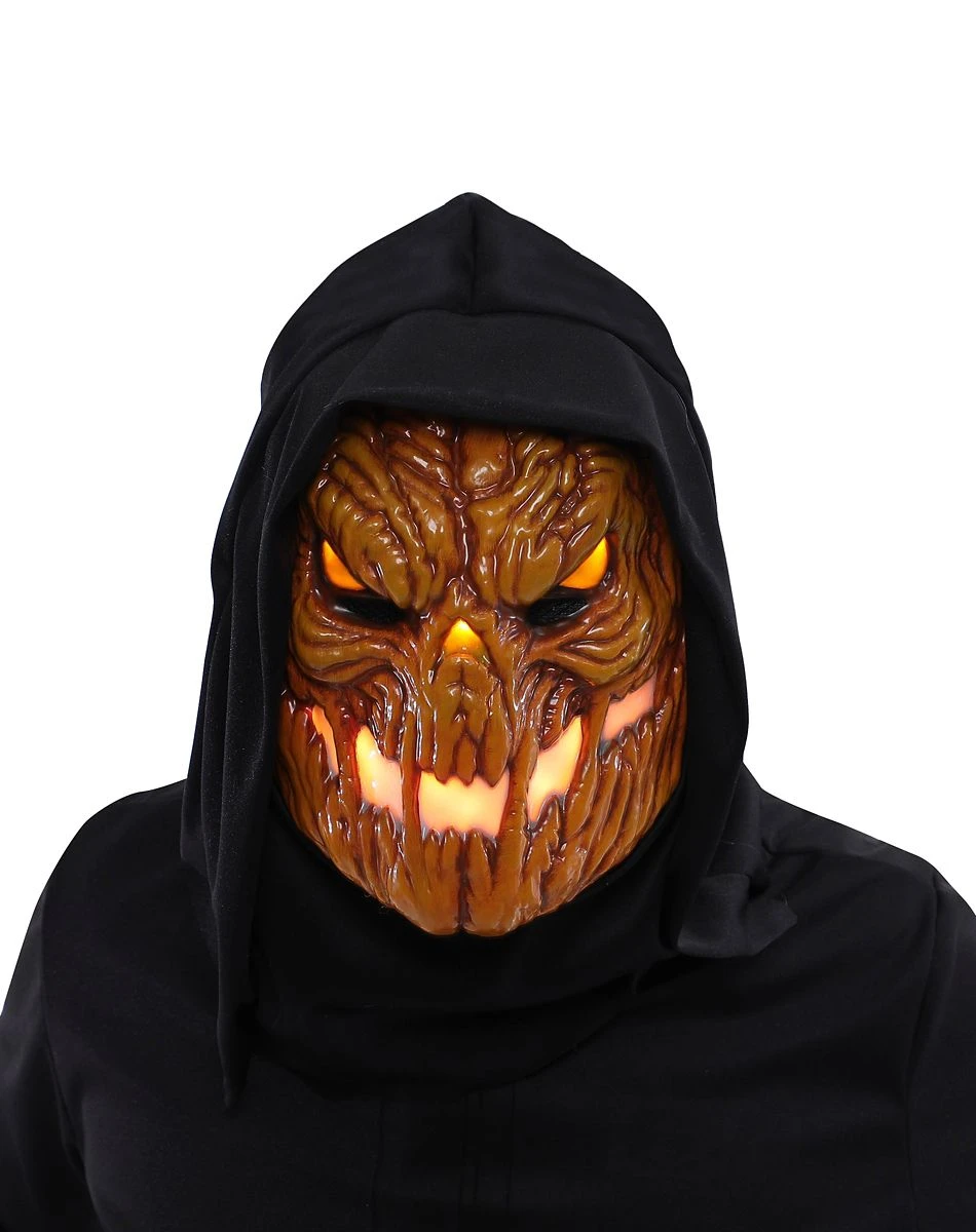 Spirit Halloween Light-Up Flame Fiend Full Mask 3 Spirit Halloween Light-Up Flame Fiend Full Mask