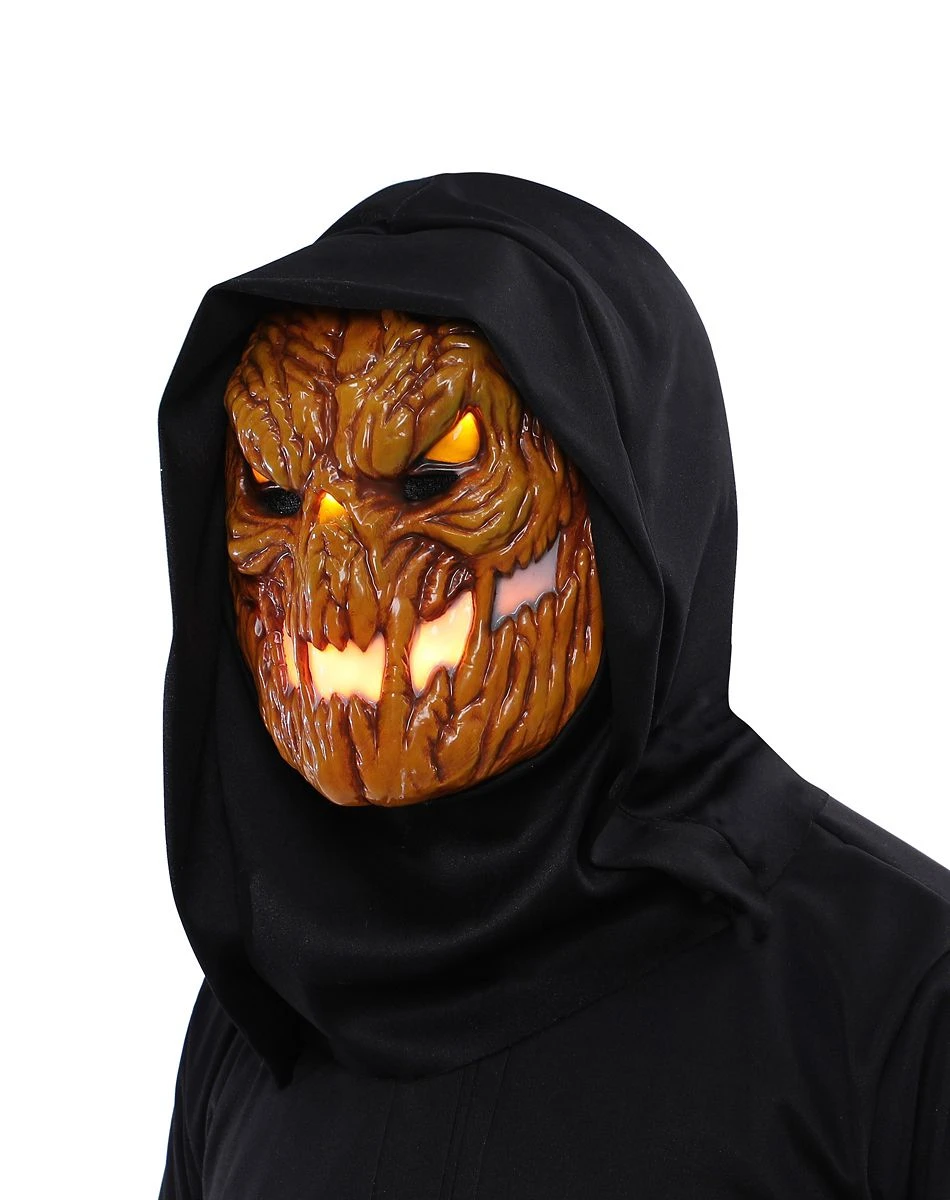 Spirit Halloween Light-Up Flame Fiend Full Mask 4 Spirit Halloween Light-Up Flame Fiend Full Mask - Image 2