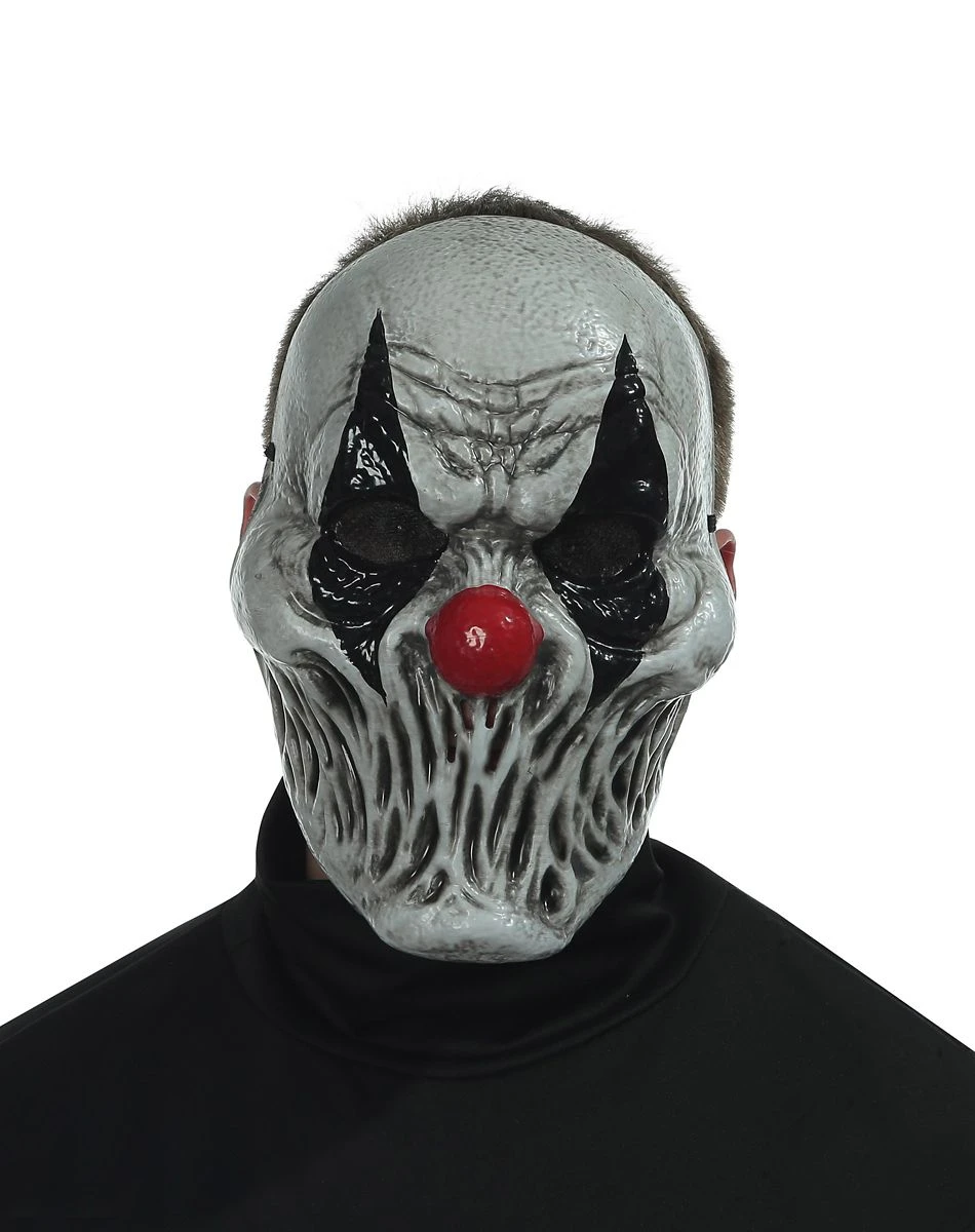 Spirit Halloween Silent Clown Half Mask 3 Spirit Halloween Silent Clown Half Mask