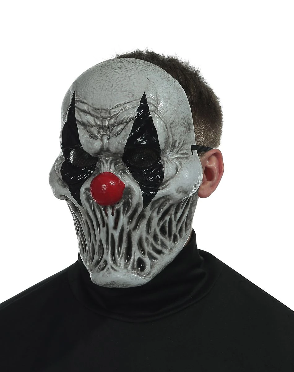 Spirit Halloween Silent Clown Half Mask 4 Spirit Halloween Silent Clown Half Mask - Image 2