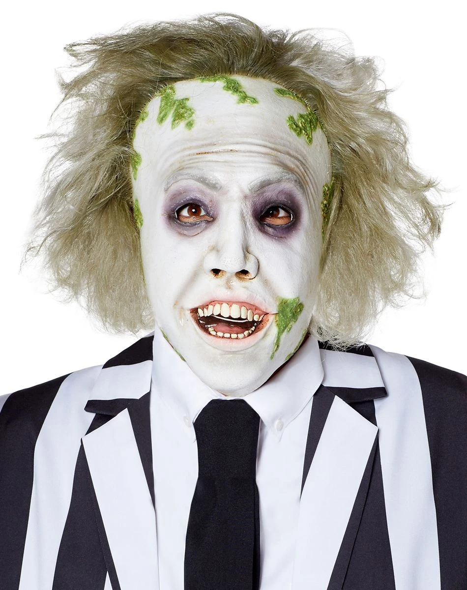 Spirit Halloween Beetlejuice Half Mask 3 Spirit Halloween Beetlejuice Half Mask