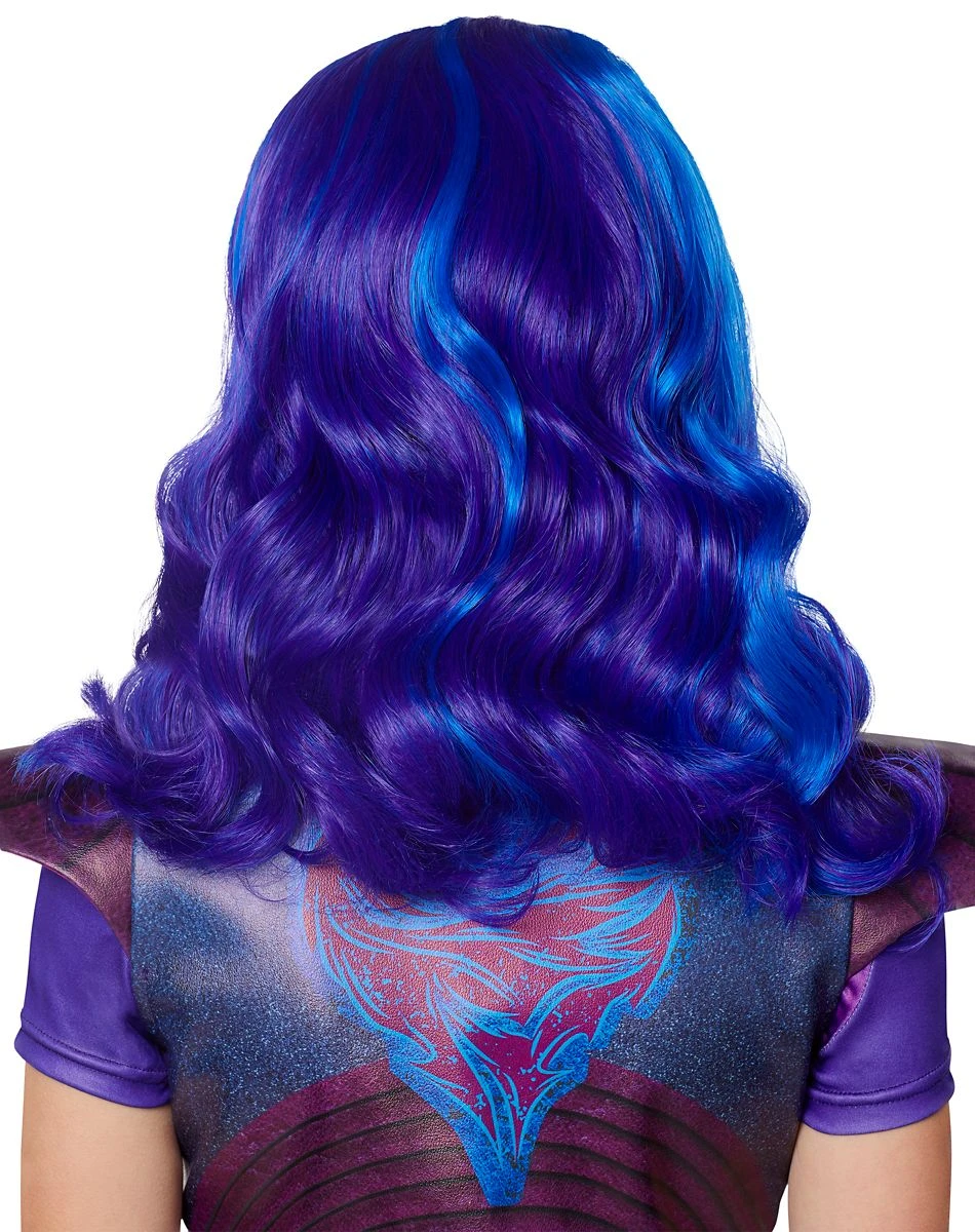 Spirit Halloween Kids Mal Wig - Descendants 4 Spirit Halloween Kids Mal Wig - Descendants - Image 2