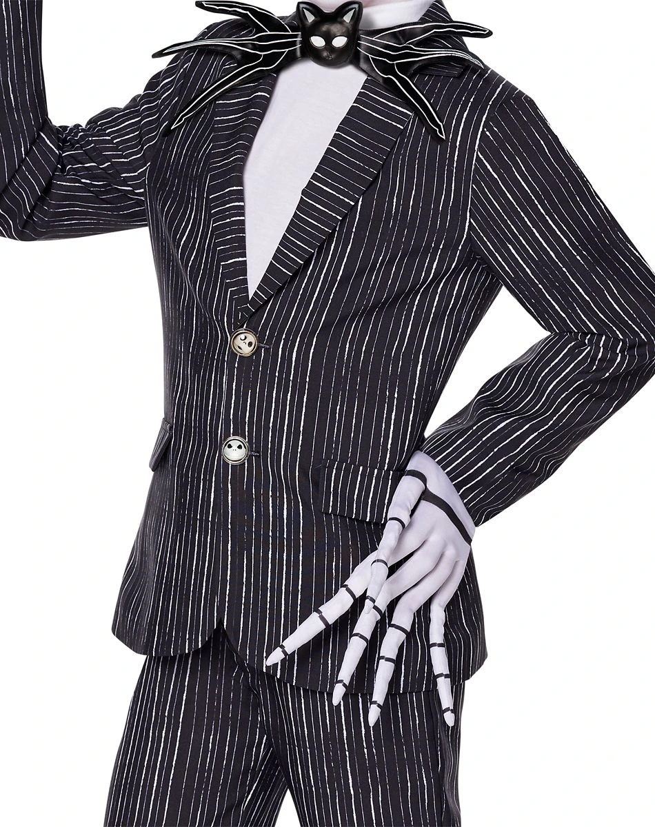 Spirit Halloween Kids Jack Skellington Suit Costume - The Nightmare Before Christmas 5 Spirit Halloween Kids Jack Skellington Suit Costume - The Nightmare Before Christmas - Image 3