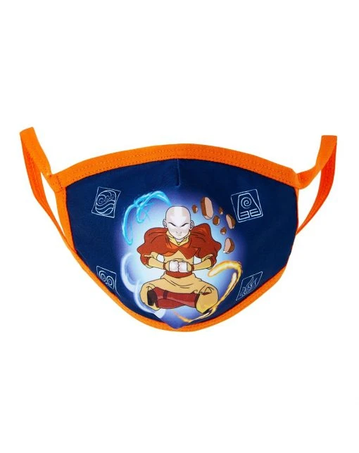 Spirit Halloween Kids Avatar: The Last Airbender Face Mask -MELONHALLOW Sales 01554229 a