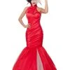 Spirit Halloween Adult Red Cruella Dress - Disney Cruella -MELONHALLOW Sales 01554997 a