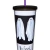 Spirit Halloween No Feet Cup with Straw 20 oz. - Beetlejuice 2 Spirit Halloween No Feet Cup with Straw 20 oz. - Beetlejuice -MELONHALLOW Sales 01557628 a