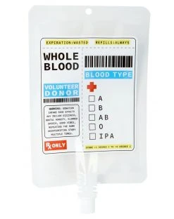 Spirit Halloween Nurse Blood Bag Flask 5 Spirit Halloween Nurse Blood Bag Flask -MELONHALLOW Sales 01558451 b