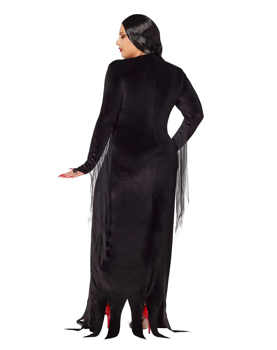 Spirit Halloween Adult Morticia Addams Costume - The Addams Family 7 Spirit Halloween Adult Morticia Addams Costume - The Addams Family - Image 5