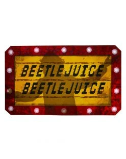 Spirit Halloween Light-Up Beetlejuice Doormat