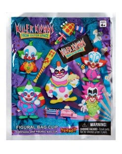 Spirit Halloween Killer Klowns From Outer Space Figural Bag Clip Blind Pack -MELONHALLOW Sales 01565894 b