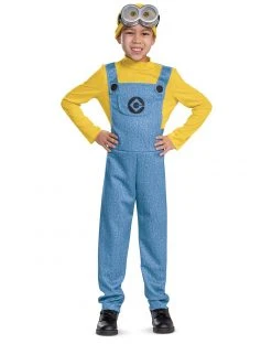 Spirit Halloween Kids Bob the Minion Costume - Despicable Me -MELONHALLOW Sales 01566520 c