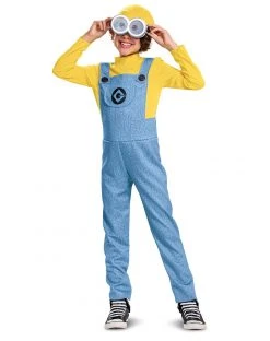 Spirit Halloween Kids Bob the Minion Costume - Despicable Me -MELONHALLOW Sales 01566520 d