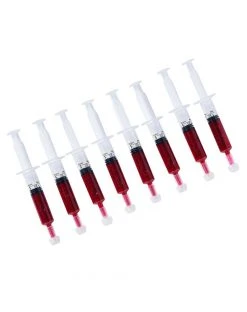 Spirit Halloween Blood Slime Syringes - 8 Pack