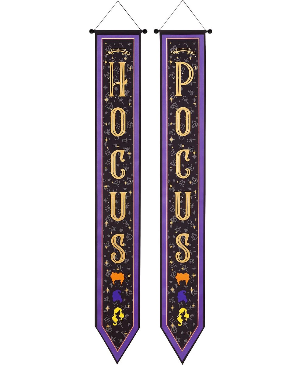 Spirit Halloween Hocus Pocus Door Panels 4 Spirit Halloween Hocus Pocus Door Panels - Image 2