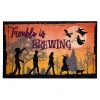 Spirit Halloween Trouble is Brewing Doormat - Hocus Pocus 2 Spirit Halloween Trouble is Brewing Doormat - Hocus Pocus -MELONHALLOW Sales 01567528 a